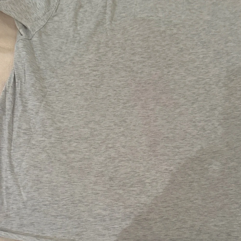 Aviator Nation Gray Long Sleeve Tee with Pink Lightning Bolt - Picture 5 of 5